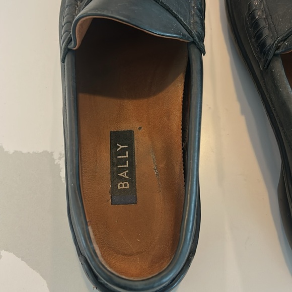 Bally, Mens Black loafers, Size 10.5 - Picture 9 of 10